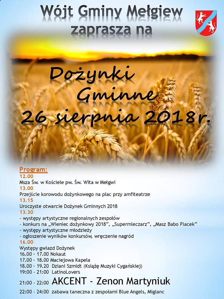 Dożynki 2018 Mełgiew